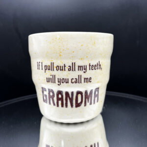Not Like in a Weird Way Though Cup - 12 oz [Imperfect: Glaze Crawl]