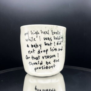 My Platform Will Be Platforms Cup - 12 oz