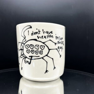 My Plan is Simply To Stay Healthy Lumpy Cup - 14 oz [Imperfect: Off-Round]