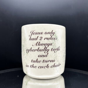 New New Testament Lumpy Cup - 14 oz