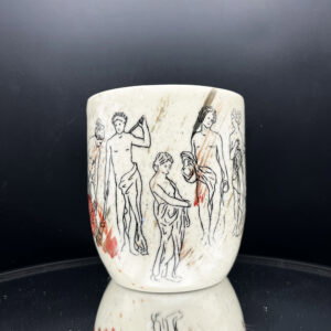 Lotta Blankies in Rome Cup - 14 oz [Imperfect: Glaze Crawl]
