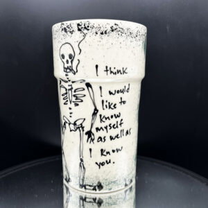 Ice Breaker Questions Tall Boi - 22 oz [Imperfect: Glaze Crawl]