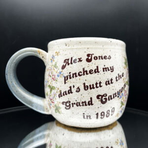Alternative Facts Mug (with florals) - 12 oz